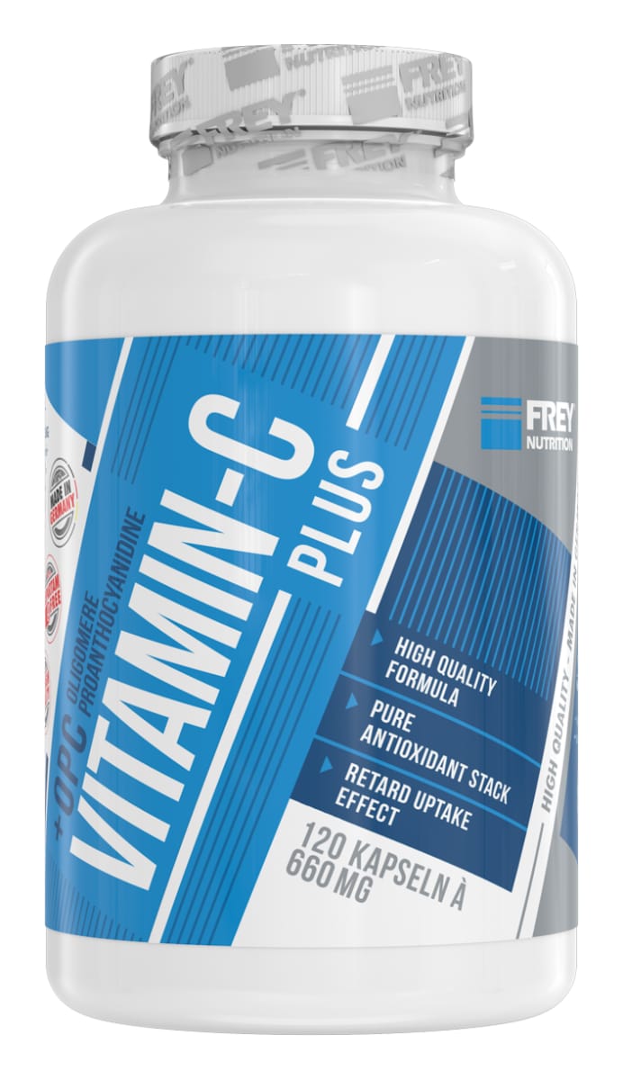 Frey Nutrition Vitamin-C Plus - 120 Kapseln