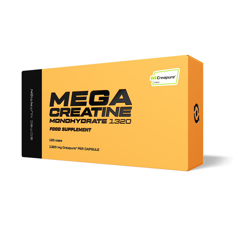 Scitec Nutrition Mega Creatine Monohydrate 1320 - 120 Kapseln