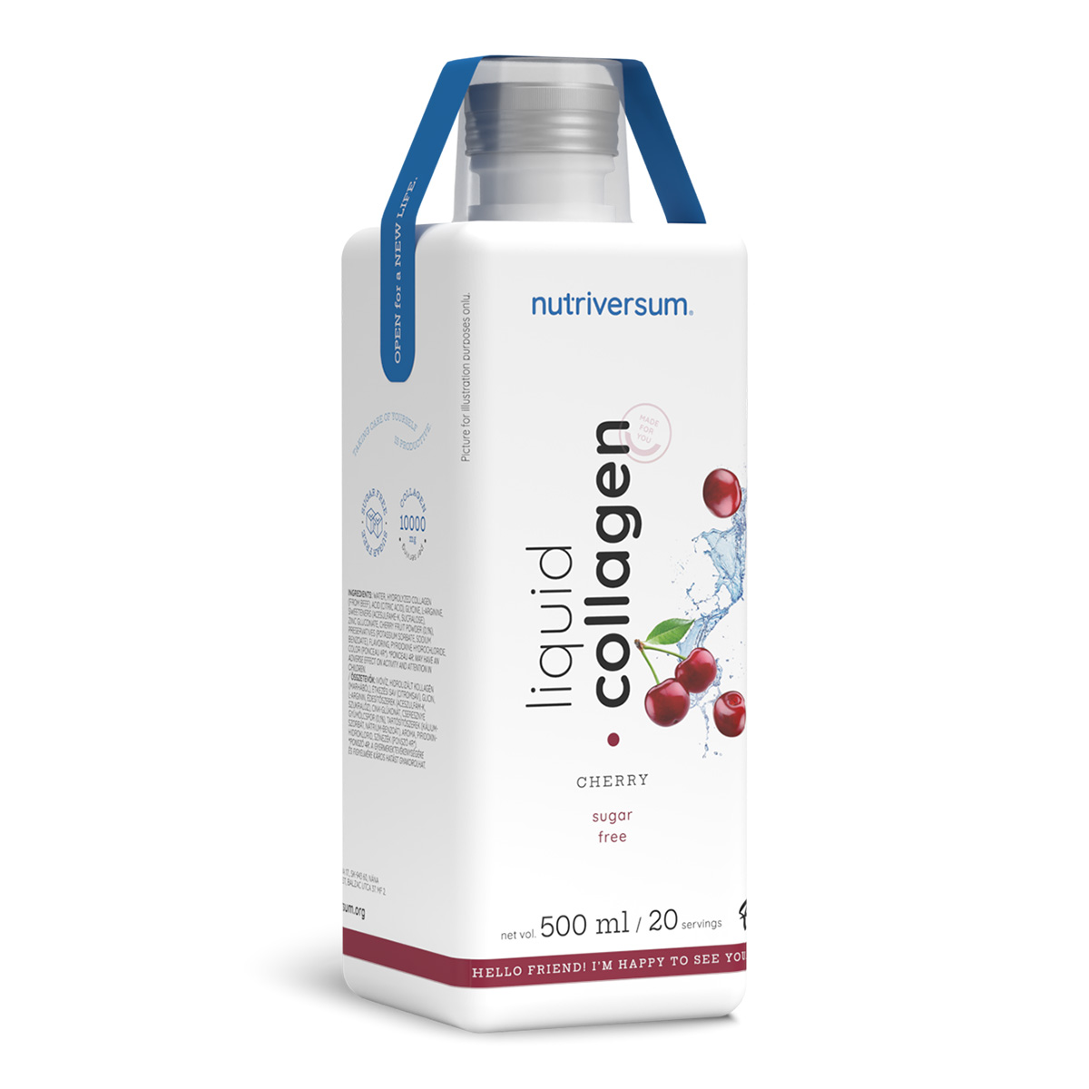 Nutriversum Flow Collagen Liquid Sugar Free - 500 ml