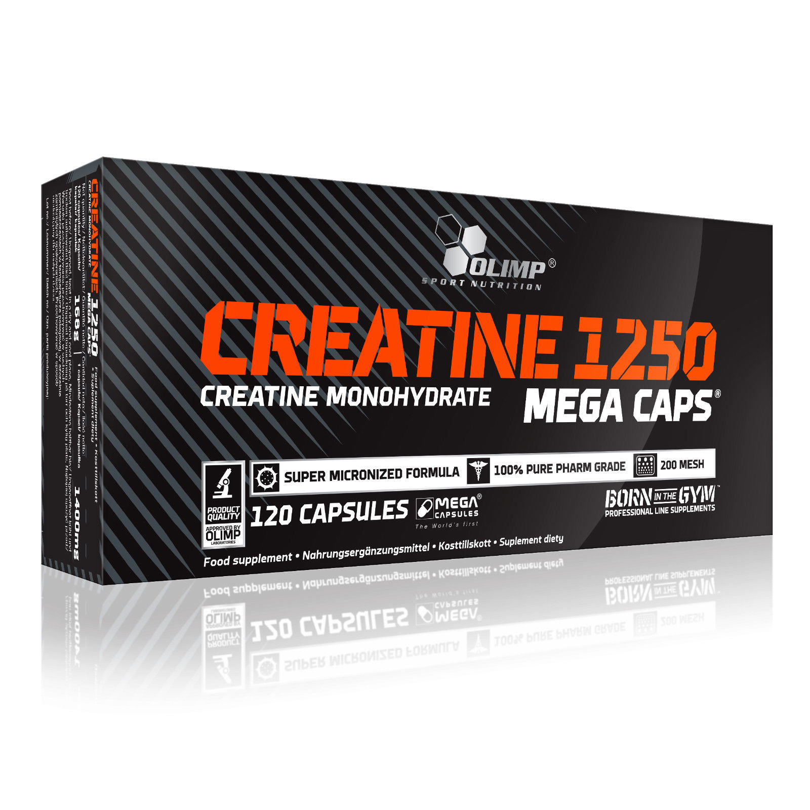 Olimp Creatine Mega 1250 Caps - 120 Kapseln