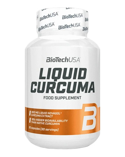 BioTech USA Liquid Curcuma - 30 Kapseln