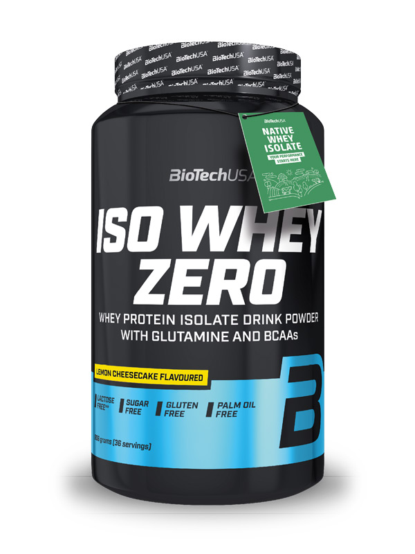 BioTech USA Iso Whey Zero laktosefrei - 908 g