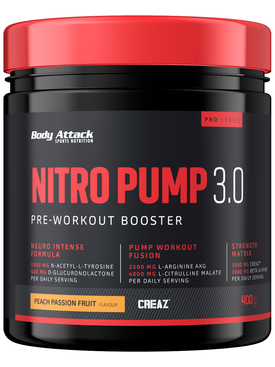 Body Attack Nitro Pump 3.0 - 400 g