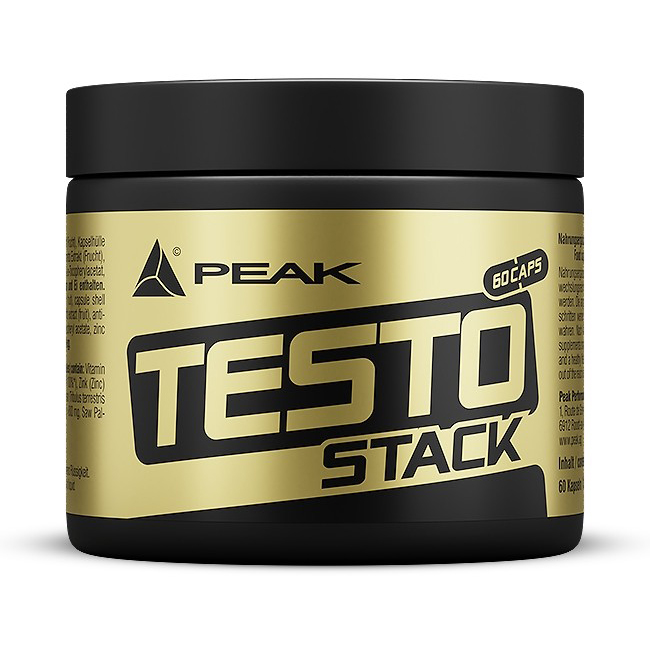 Peak Testo Stack - 60 Kapseln