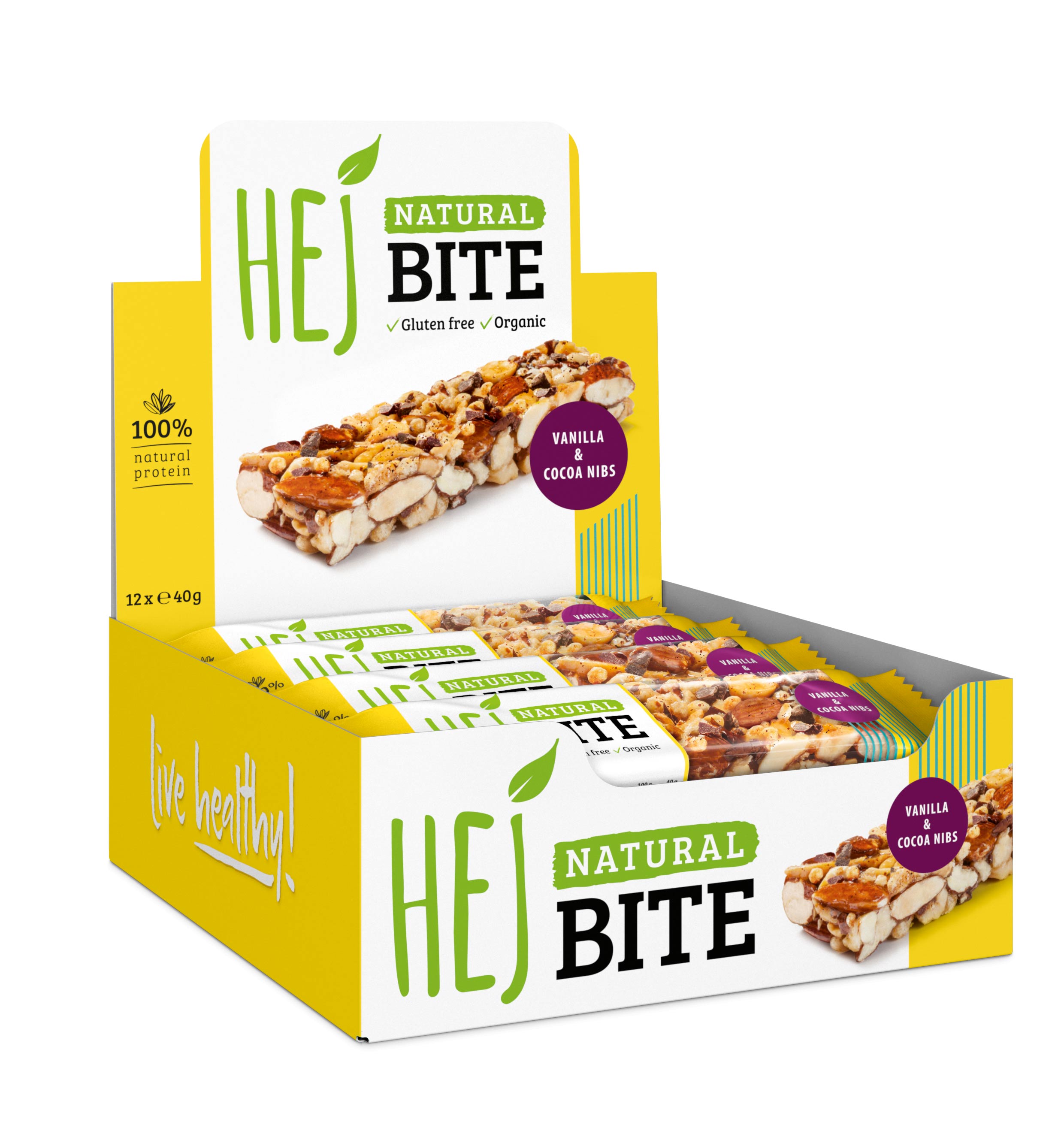 Hej Natural Bite - 12 x 40 g