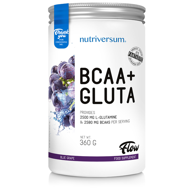 Nutriversum Flow BCAA + Gluta - 360 g