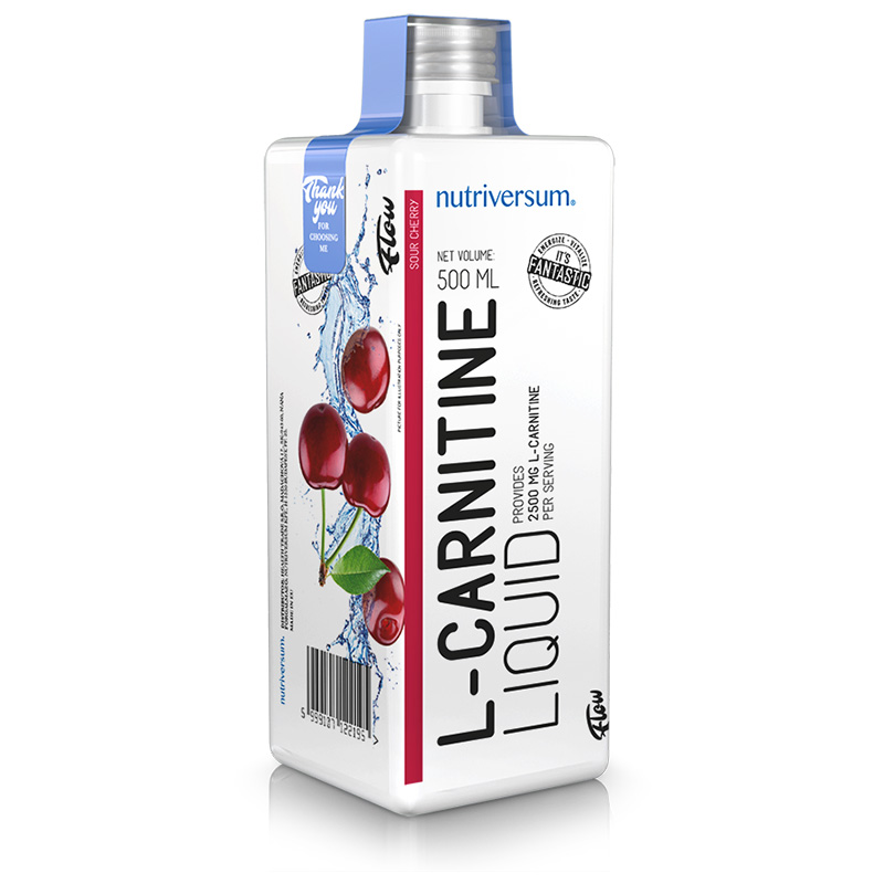 Nutriversum Flow L-Carnitine Liquid - 500 ml