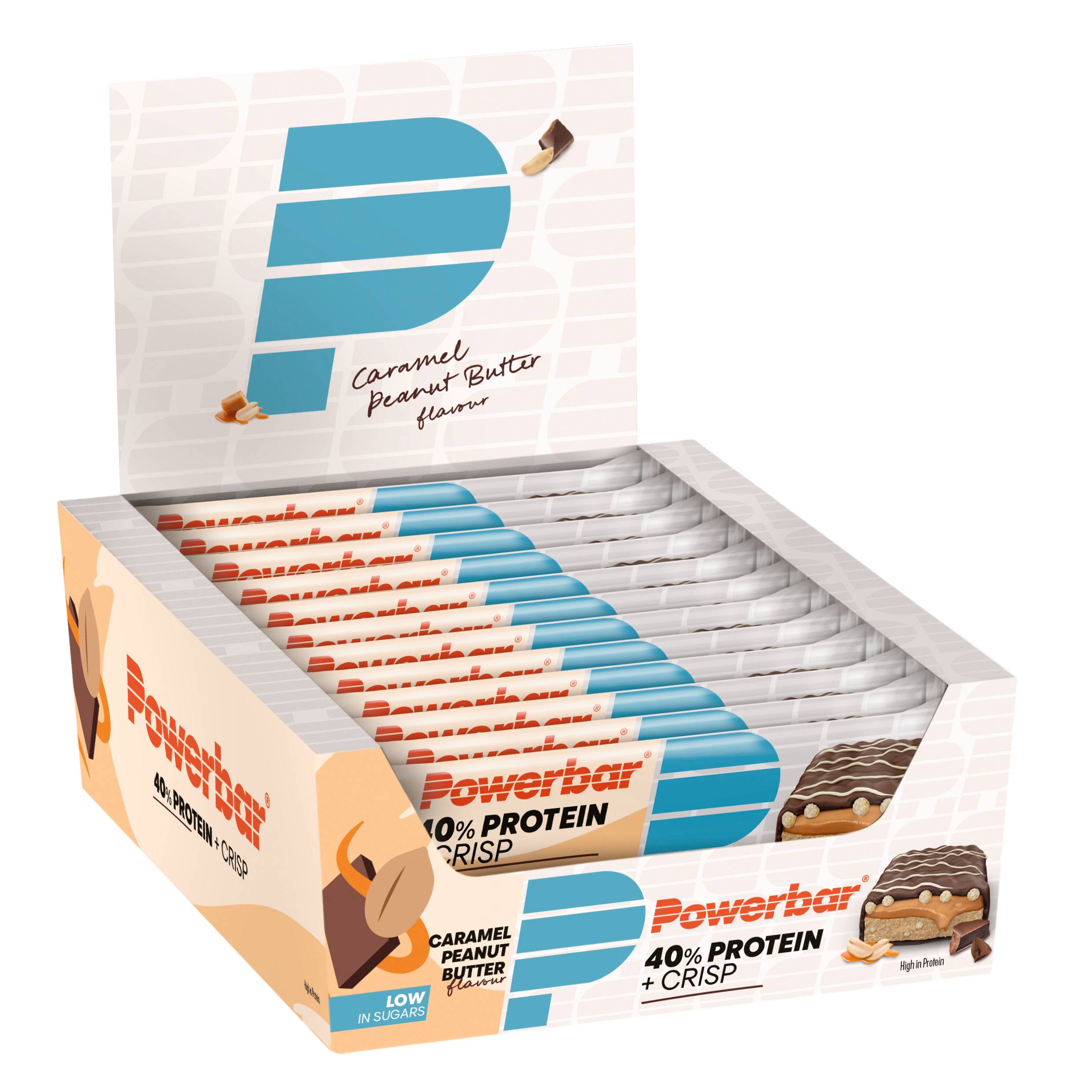 PowerBar 40% Protein+ Crisp  - 12 x 40 g