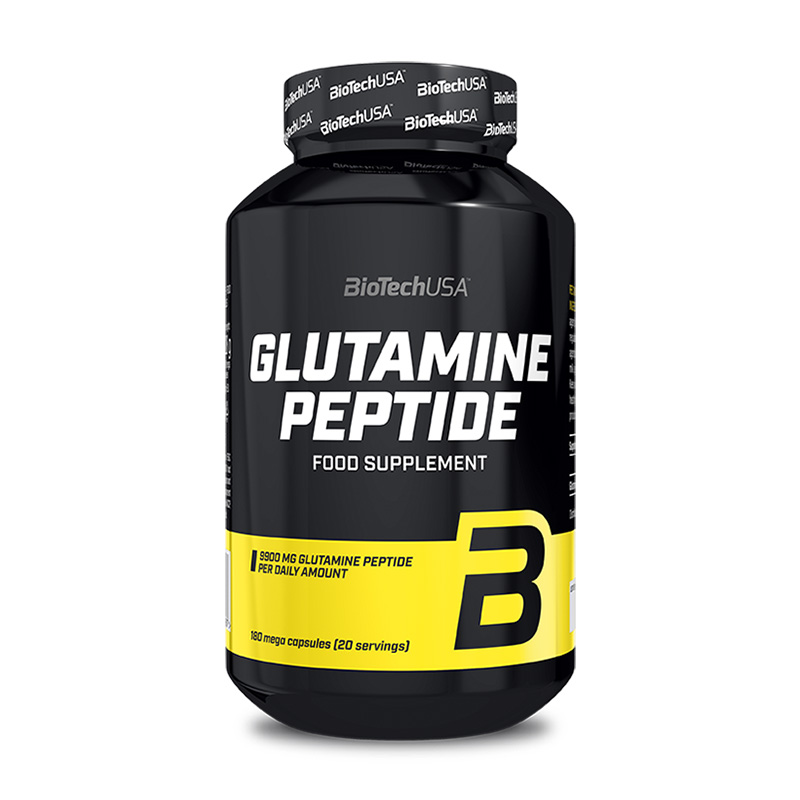 BioTech USA Glutamine Peptide - 180 Kapseln