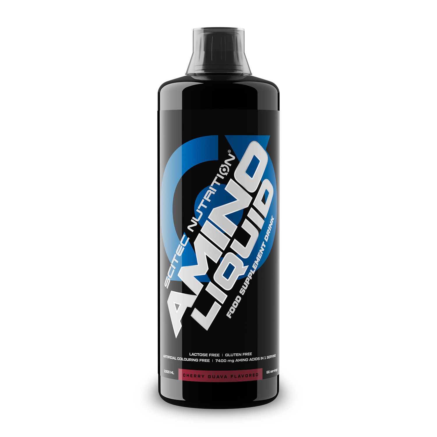 Scitec Nutrition Amino Liquid - 1000 ml Cherry Guava