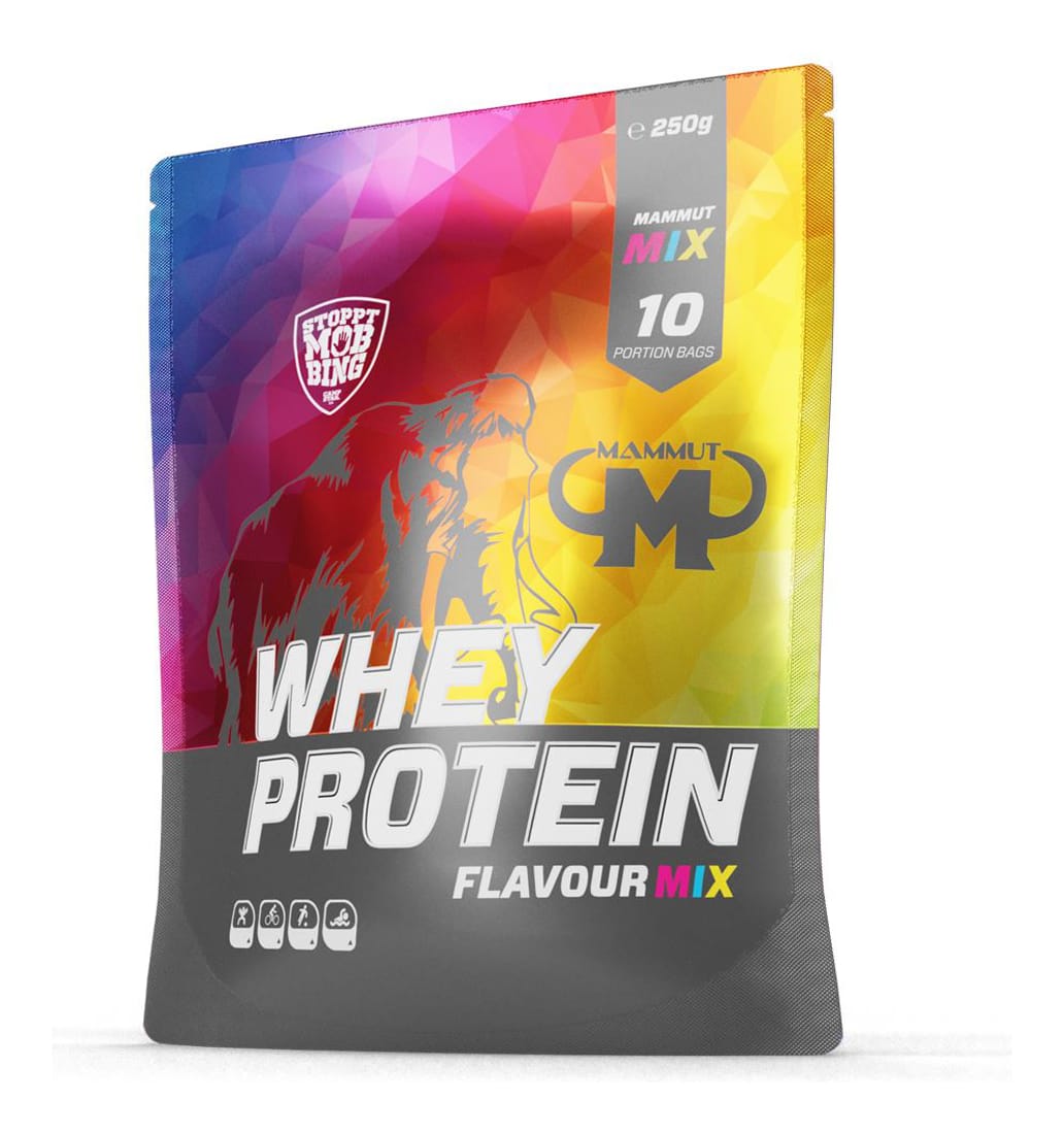 Mammut Whey Protein Mix Beutel - 10 x 25 g