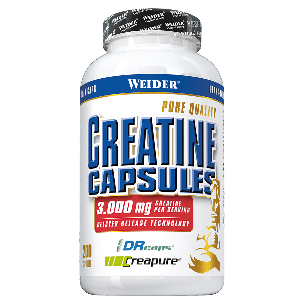 Weider Pure Creatine Capsules - 200 Kapseln