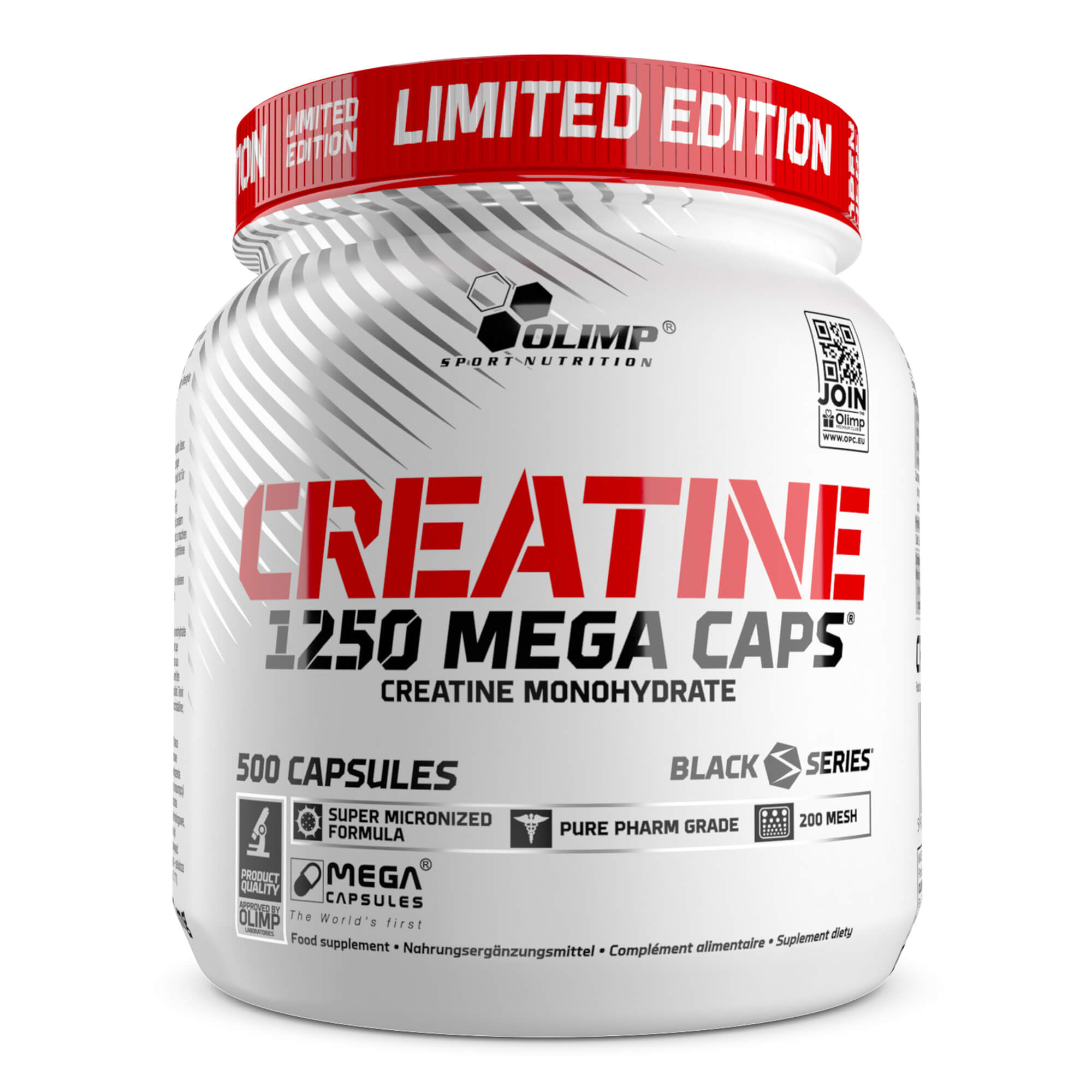 Olimp Creatine 1250 Mega Caps LE - 500 Kapseln