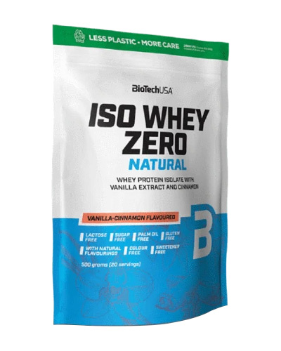 BioTech USA Iso Whey Zero Natural - 500 g