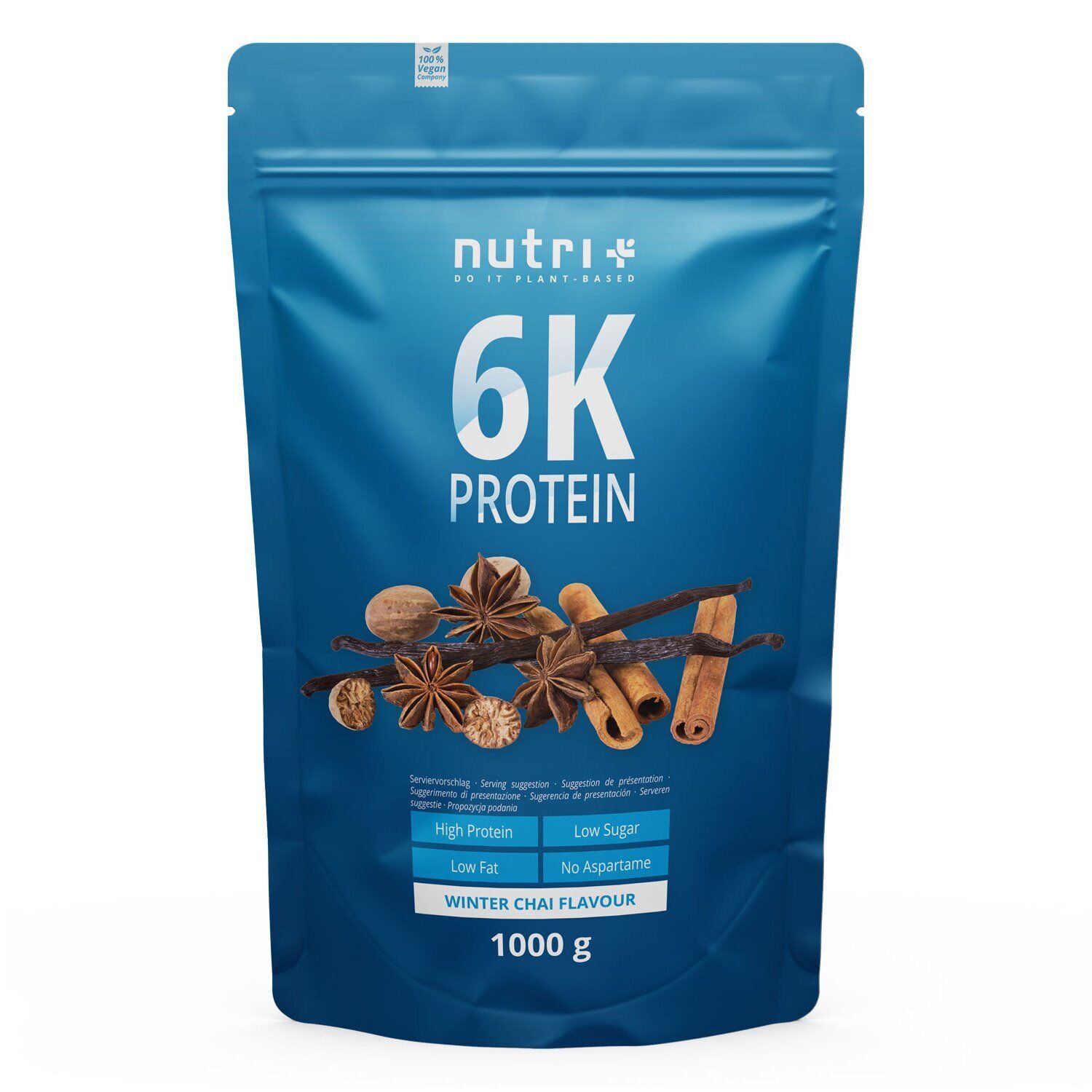 Nutri+ Vegan 6K Protein - 1000 g