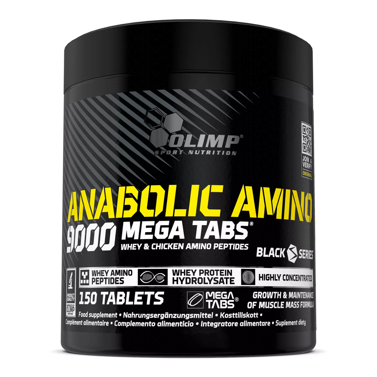 Olimp Anabolic Amino 9000 Mega Tabs - 150 Tabletten