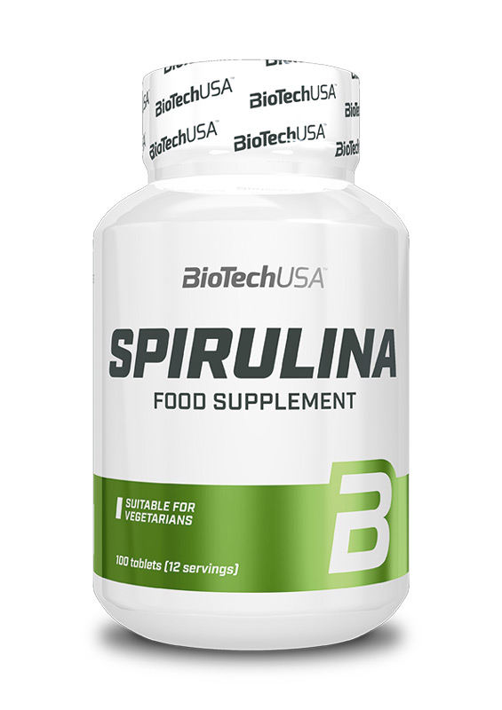 BioTech USA Spirulina - 100 Tabletten