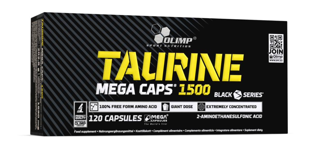 Olimp Taurine Mega Caps 1500 - 120 Kapseln