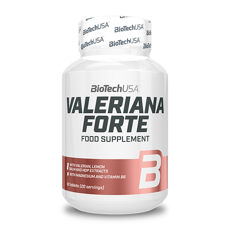 BioTech USA Valeriana Forte - 60 Tabletten