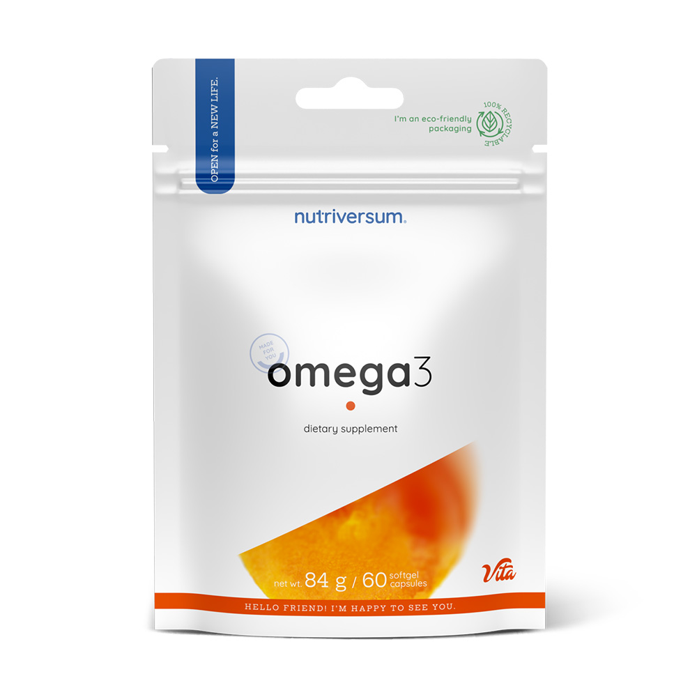 Nutriversum Vita Omega 3 - 60 Kapseln