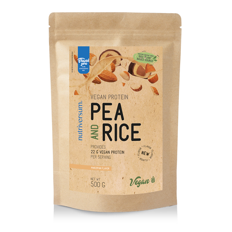 Nutriversum Vegan Pea and Rice Protein - 500 g