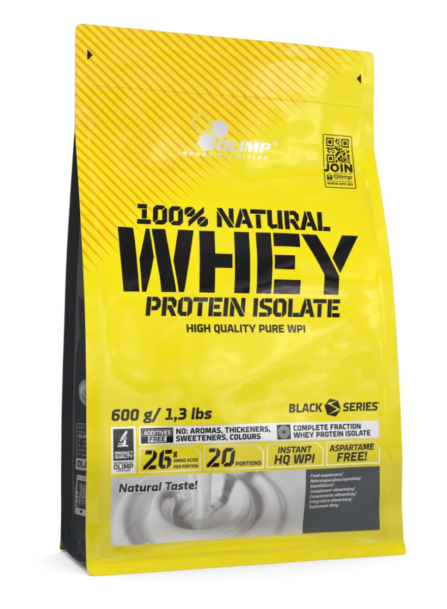 Olimp 100% Natural Whey Protein Isolate - 600 g