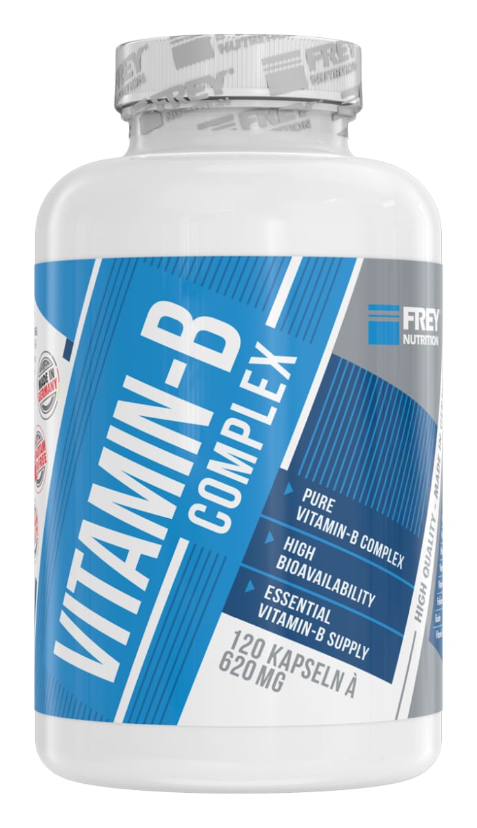 Frey Nutrition Vitamin-B Complex - 120 Kapseln