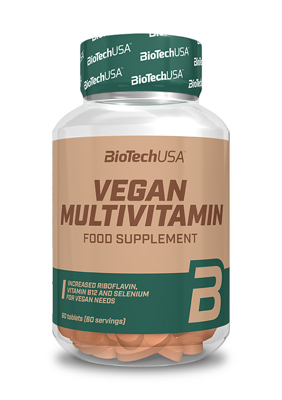 BioTech USA Vegan Multivitamin - 60 Kapseln