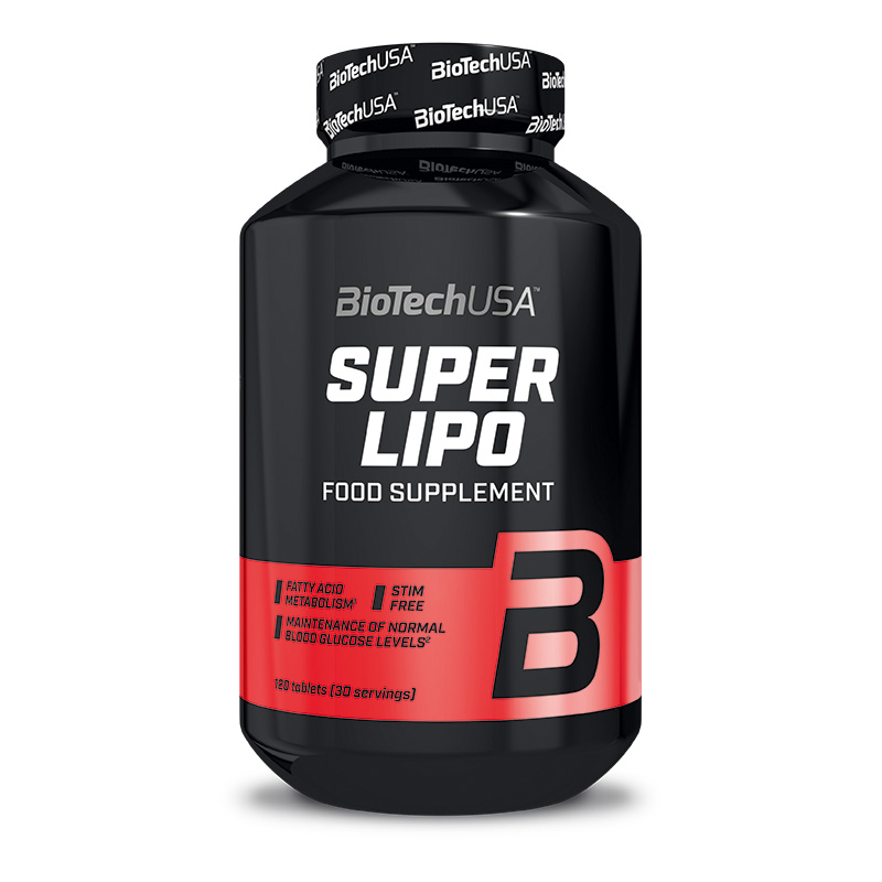 BioTech USA Super Lipo - 120 Tabletten