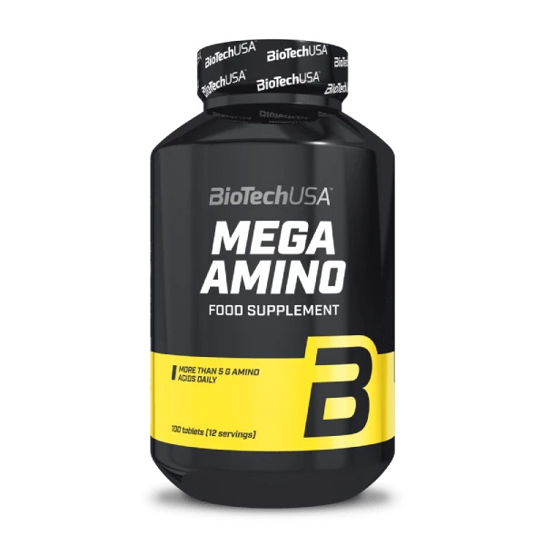 BioTech USA Mega Amino - 100 Tabletten