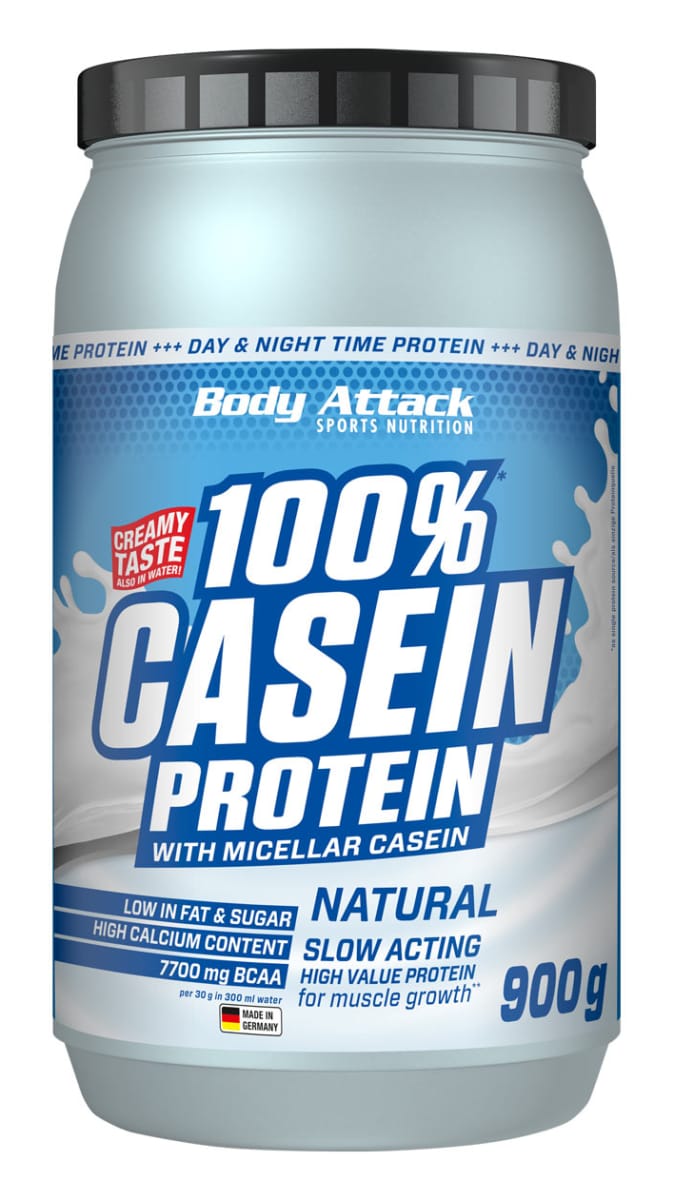 Body Attack 100% Casein Protein - 900 g