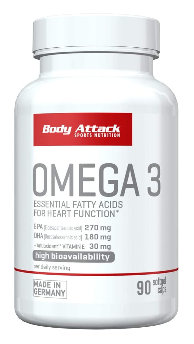 Body Attack Omega 3 - 90 Kapseln