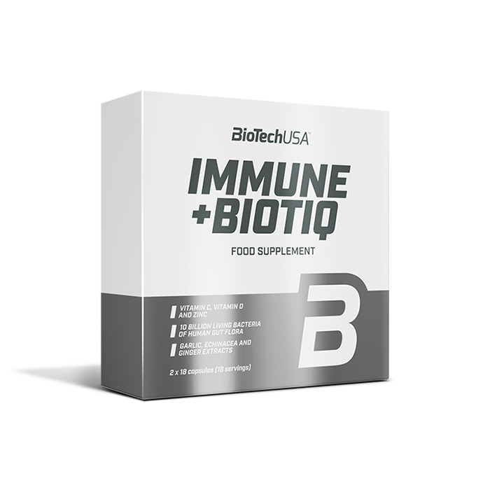BioTech USA Immune + Biotiq - 36 Kapseln