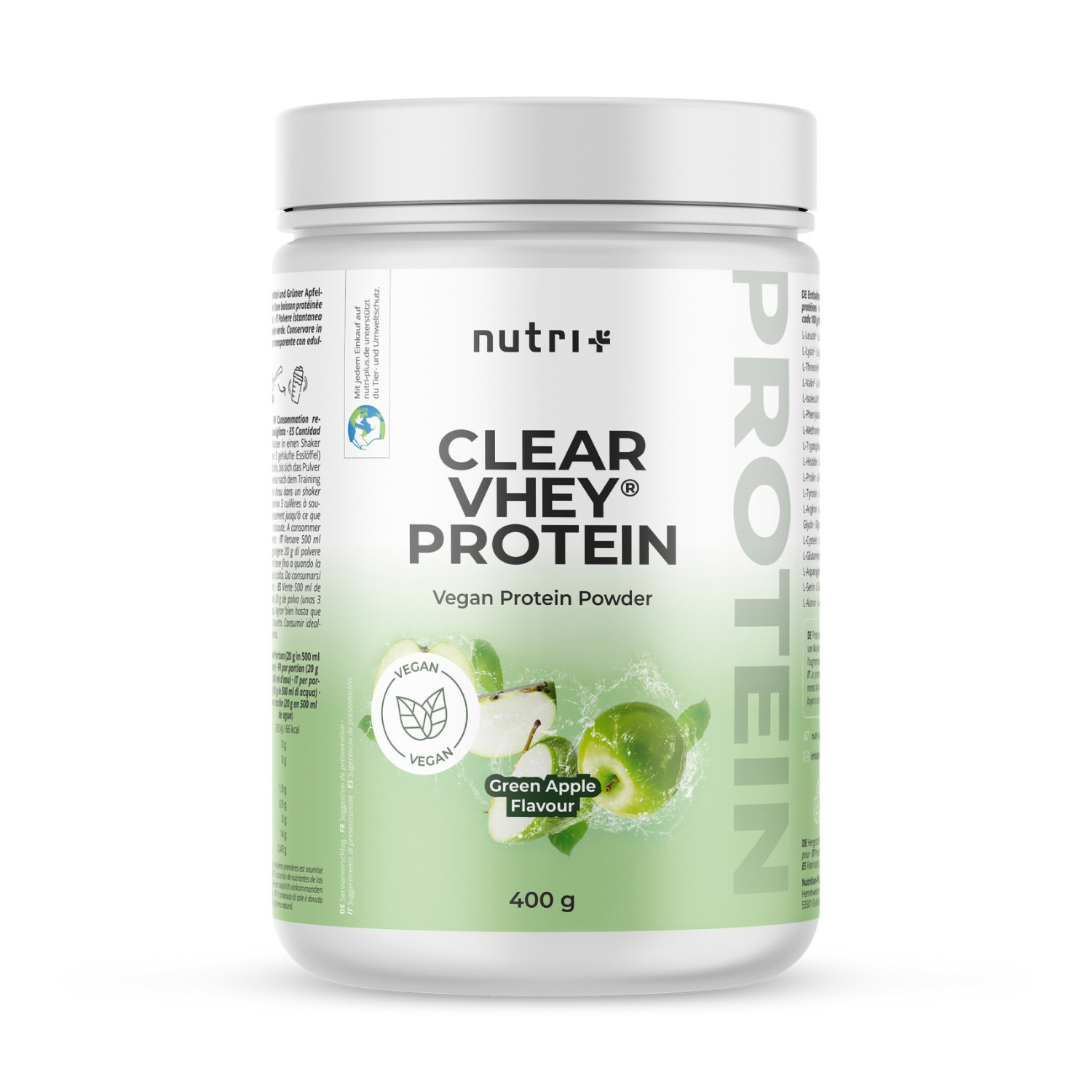 Nutri+ Clear VHEY Protein - 400 g