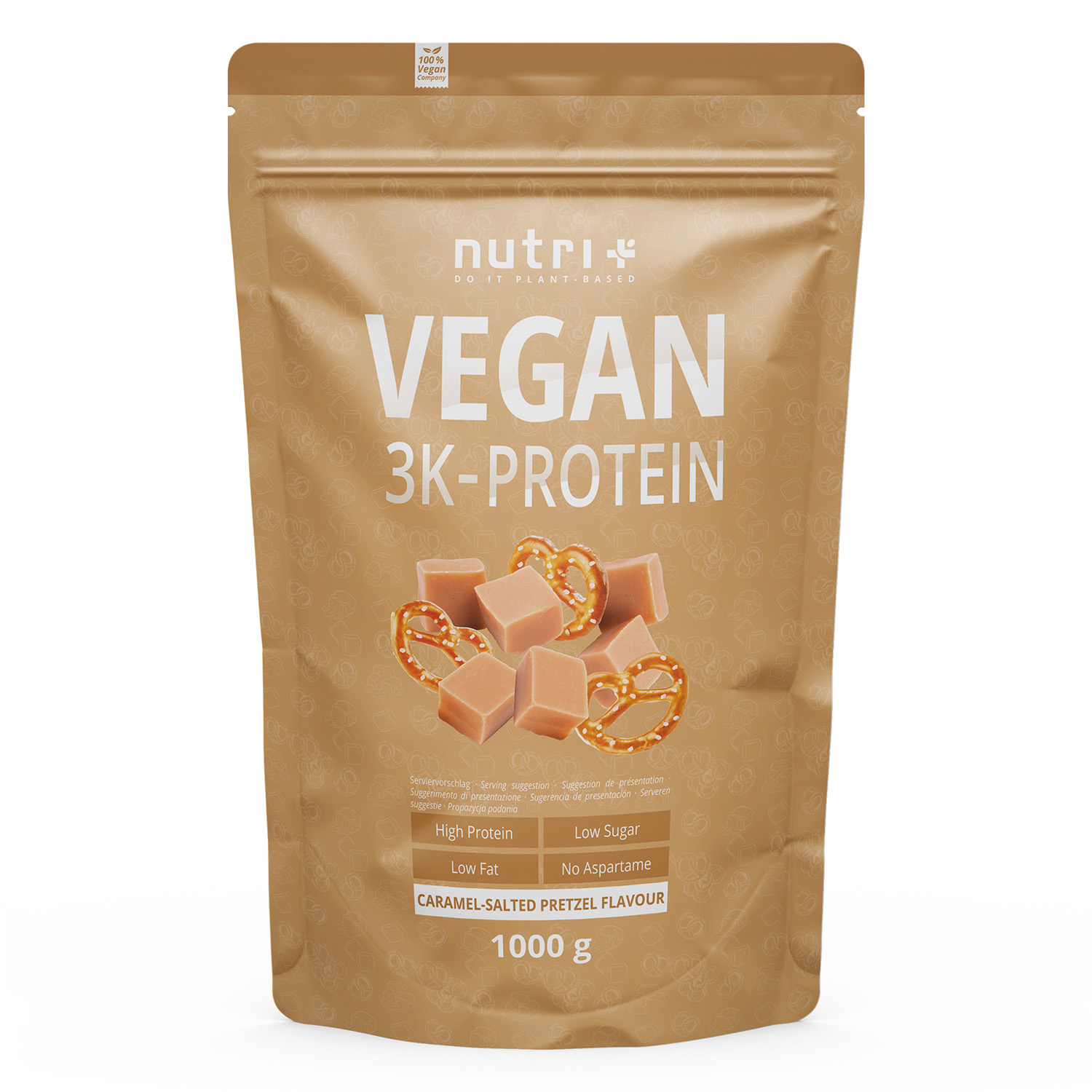 Nutri+ Vegan 3K Protein - 1000 g