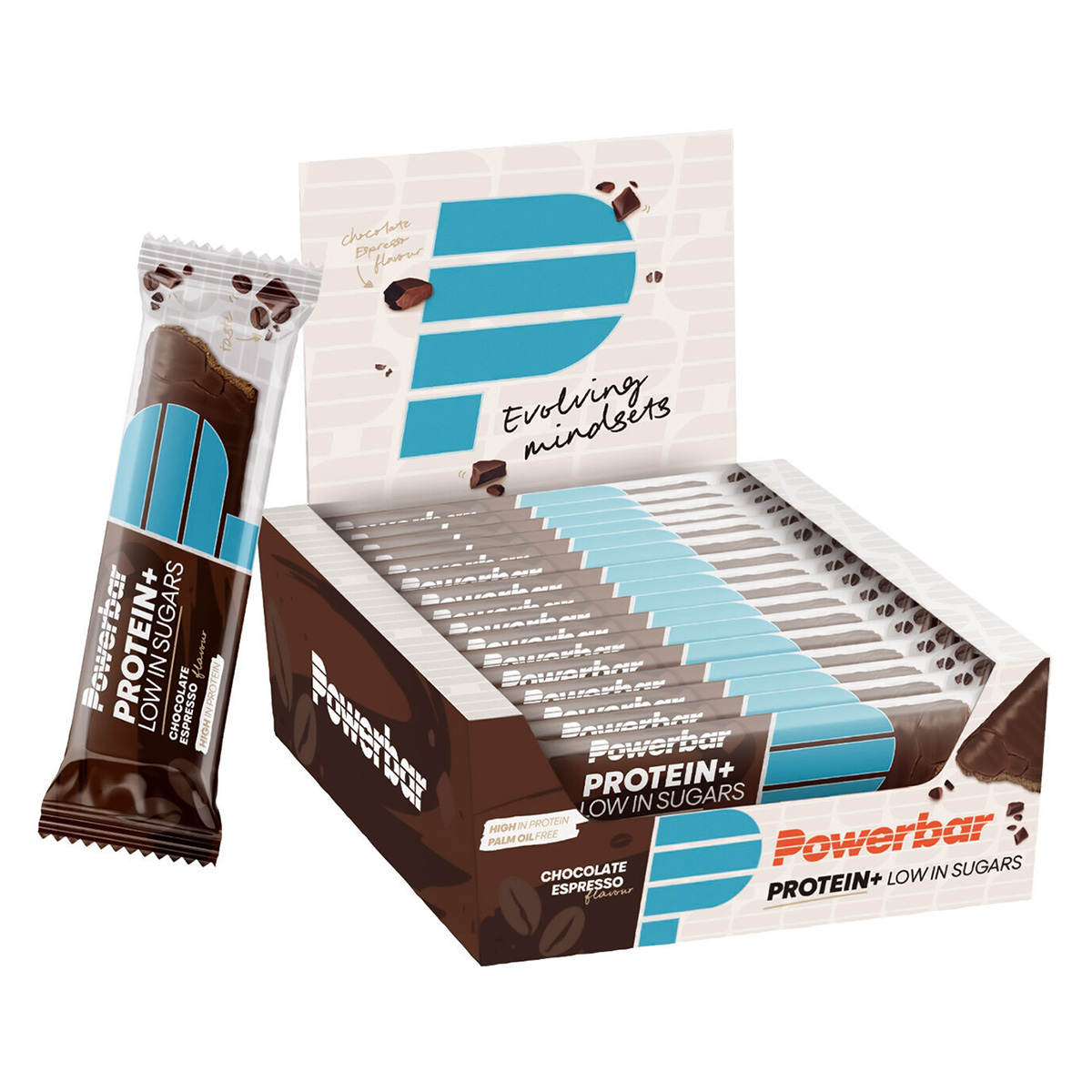 PowerBar Protein+ Low in Sugars - 16 x 35 g