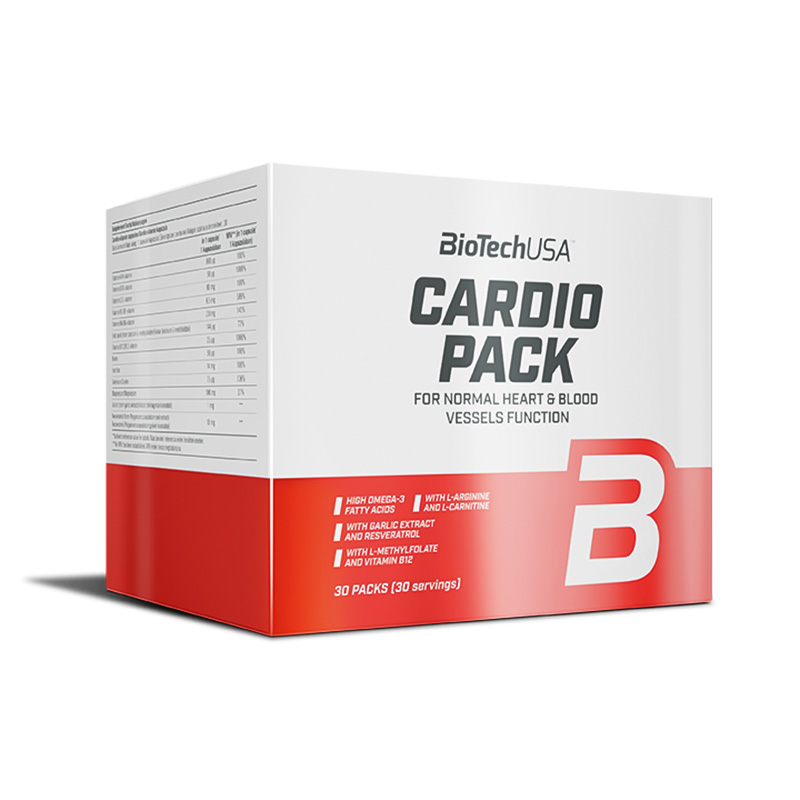 BioTech USA Cardio Pack - 30 Päckchen