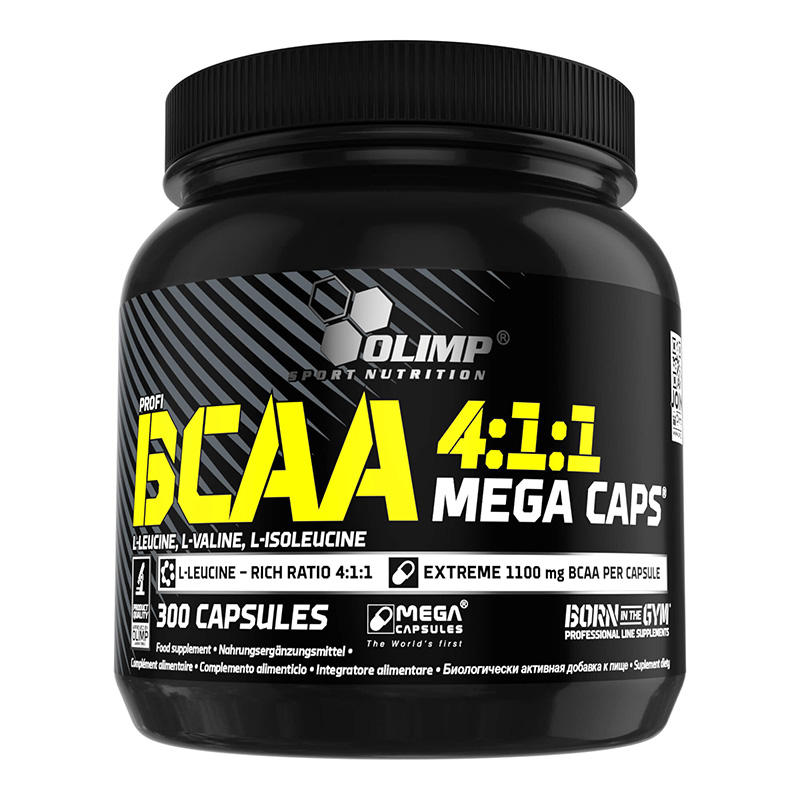 Olimp BCAA 4:1:1 Mega Caps - 300 Kapseln