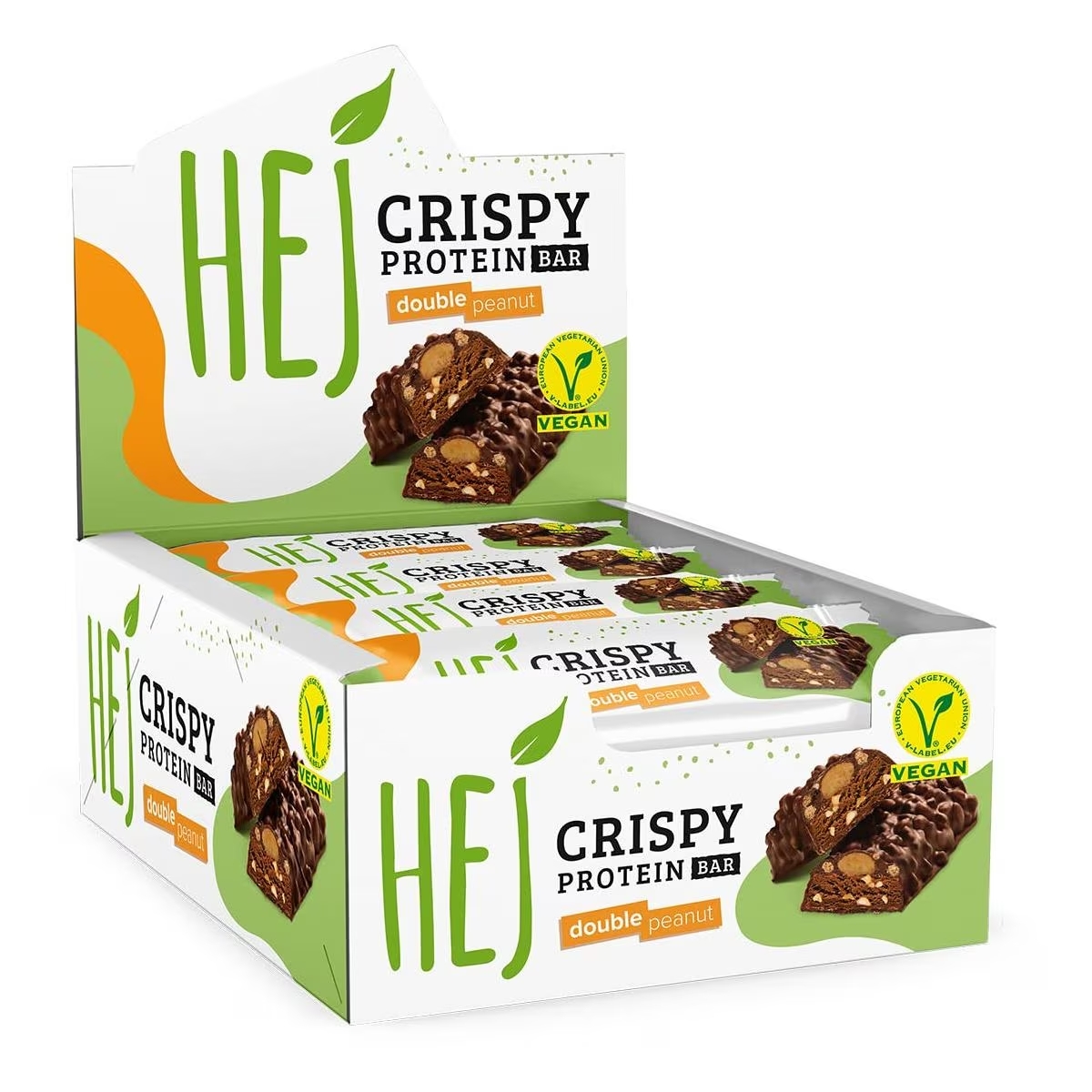 HEJ - Vegan Crispy Bar - 12 x 45 g
