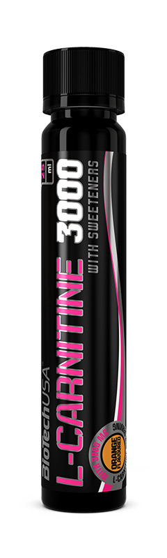 BioTech USA L-Carnitine 3000 mg Ampulle - 1 x 25 ml