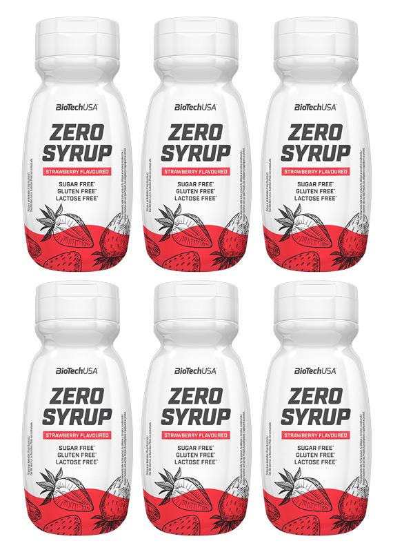BioTech USA Zero Syrup - 6 x 320 ml