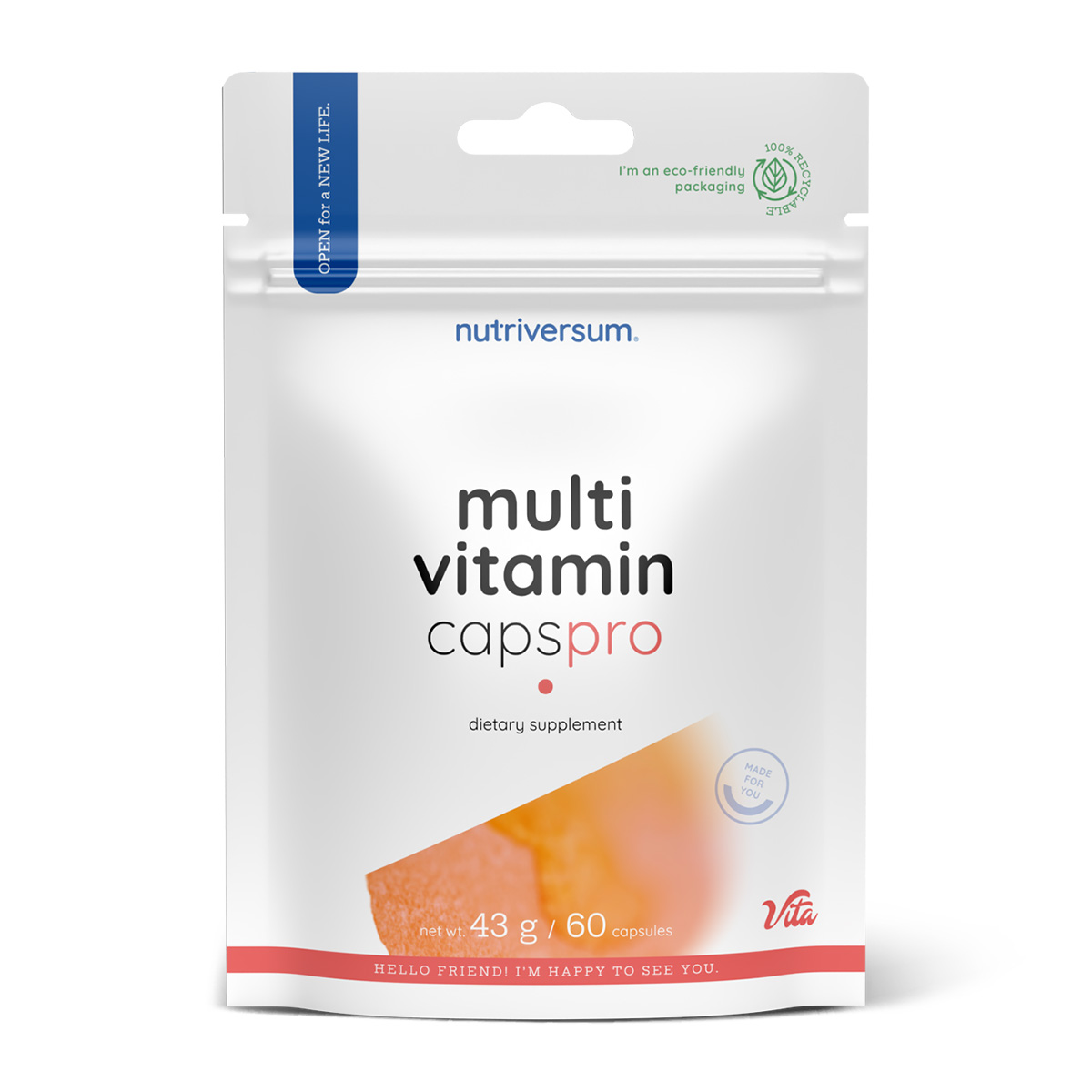 Nutriversum Vita Multi Vitamin Caps Pro - 60 Tabletten