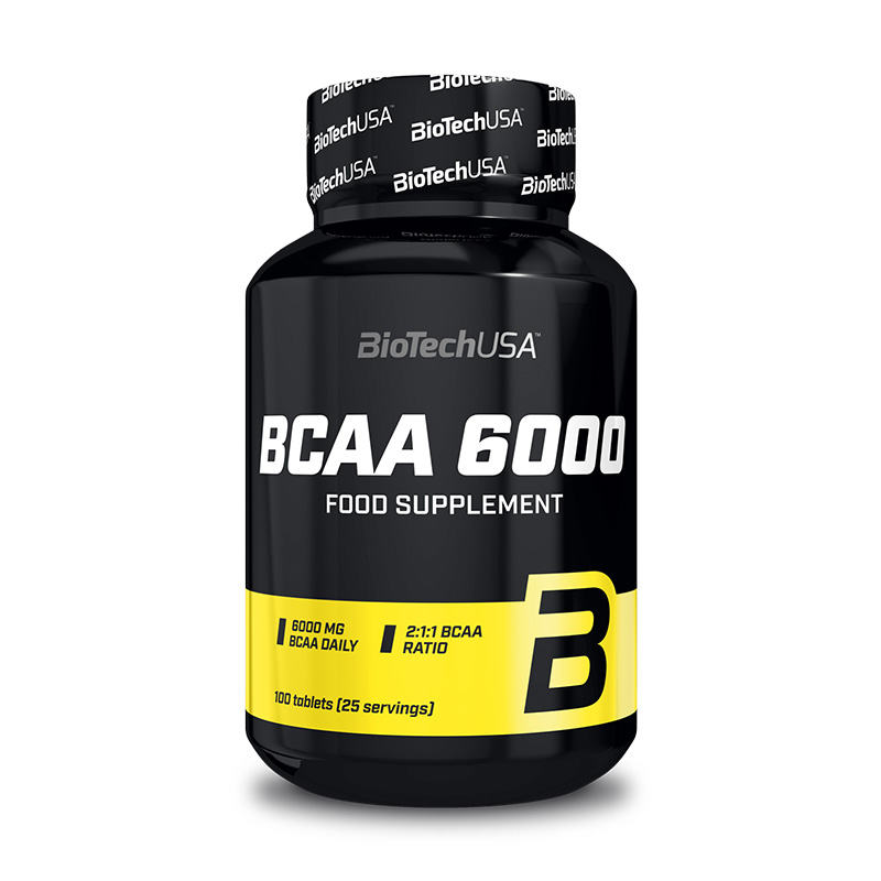 BioTech USA BCAA 6000 - 100 Tabletten