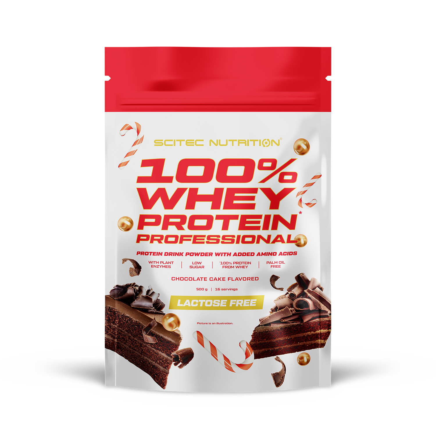 Scitec Nutrition 100% Whey Protein Professional - 500 g Chocolate Cake