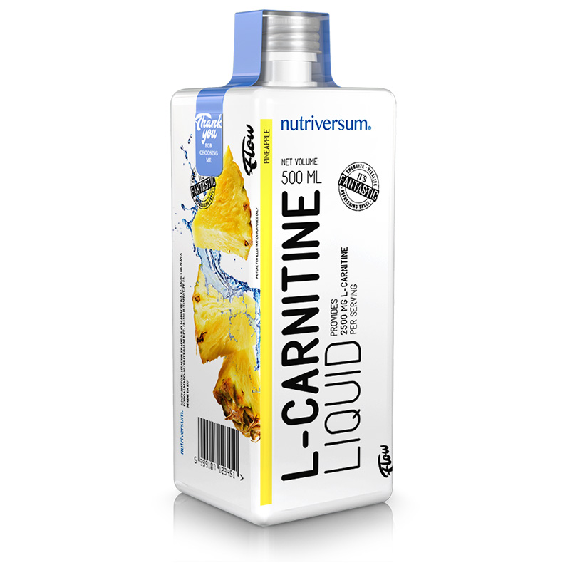 Nutriversum Flow L-Carnitine Liquid - 500 ml