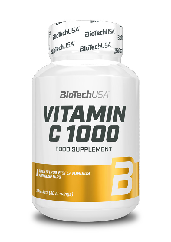 BioTech USA Vitamin C 1000 Bioflavonoids - 30 Tabletten