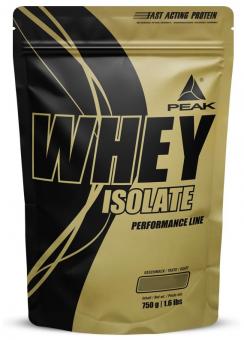 Peak Whey Protein Isolat - 750 g Chocolate / Schokolade