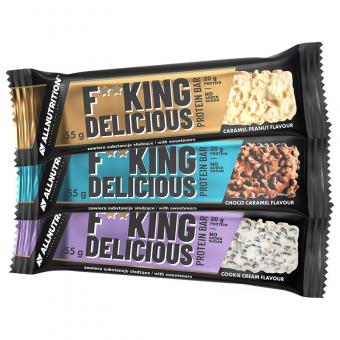 Allnutrition Fitking Delicious Protein Bar - 55 g 