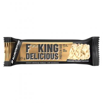 Allnutrition Fitking Delicious Protein Bar - 55 g Caramel Peanut