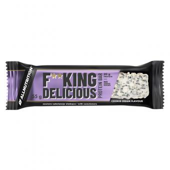 Allnutrition Fitking Delicious Protein Bar - 55 g Cookie Cream